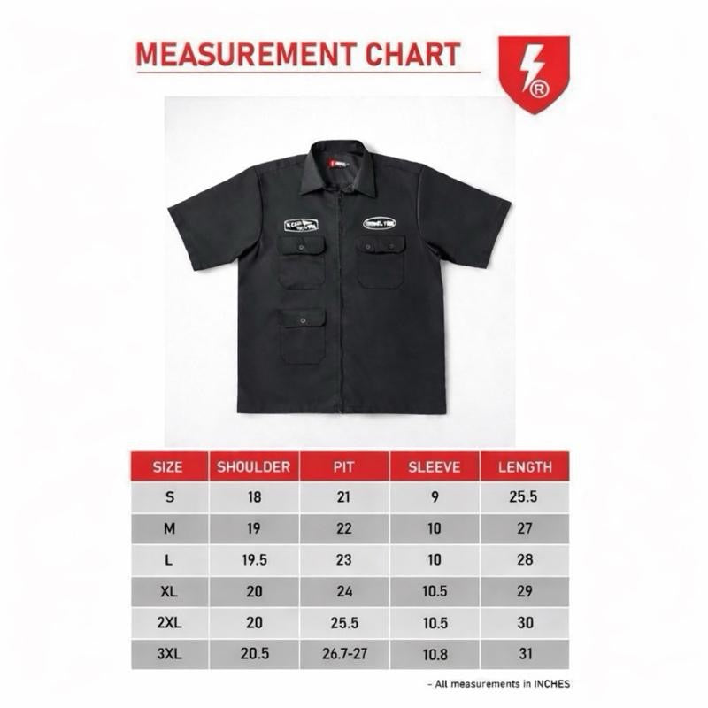zipper workshirt series